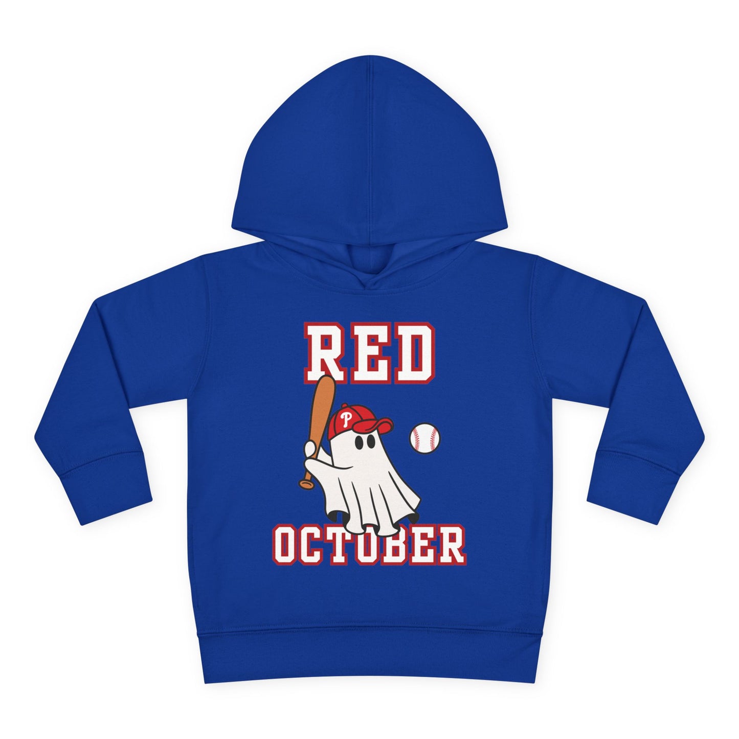 Phillies Red October Toddler Sweatshirt Boys Girls Kids Hoodie Philadelphia Ghost Family Childrens Pullover Fleece Hooded Sweat Shirt
