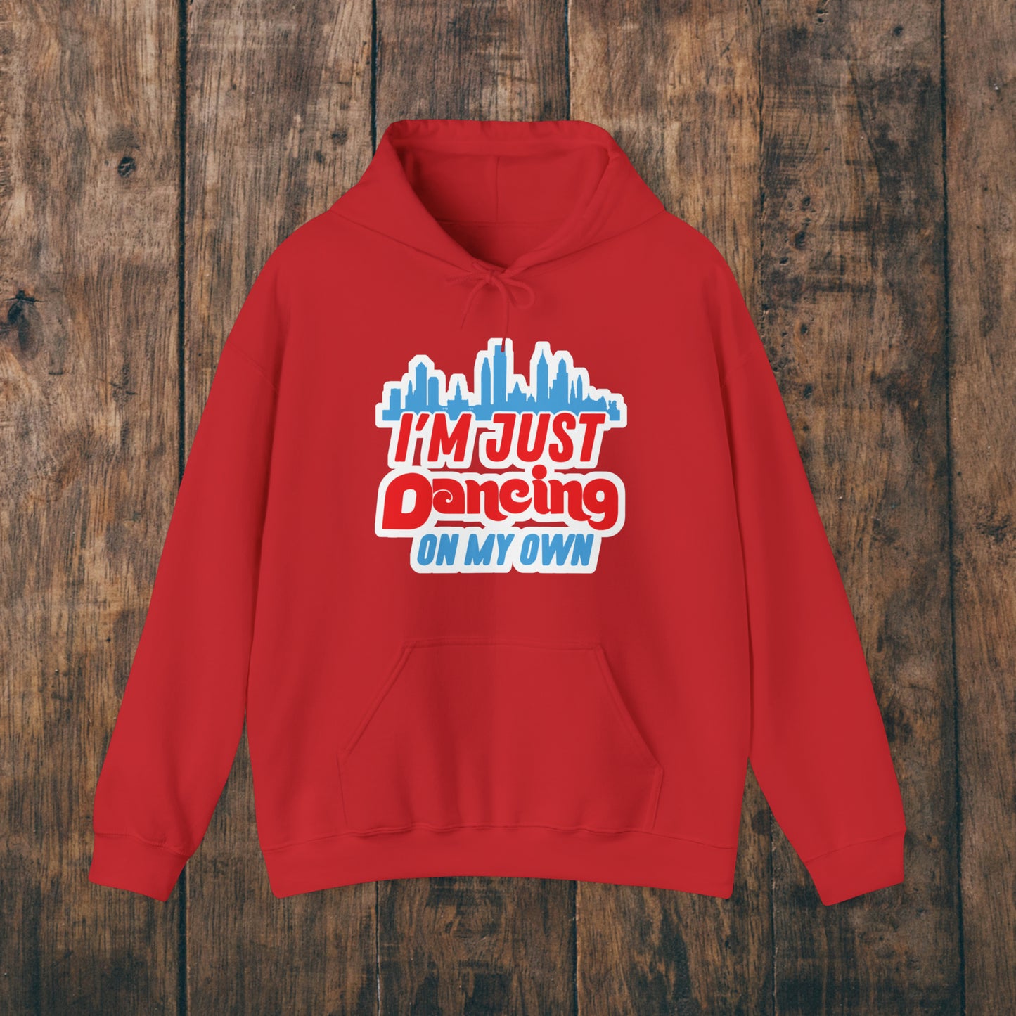 Phillies Red October Sweatshirt Dancing On My Own Hoodie Mens Womens Unisex Kids Philly Phanatic Hooded Sweat Shirt