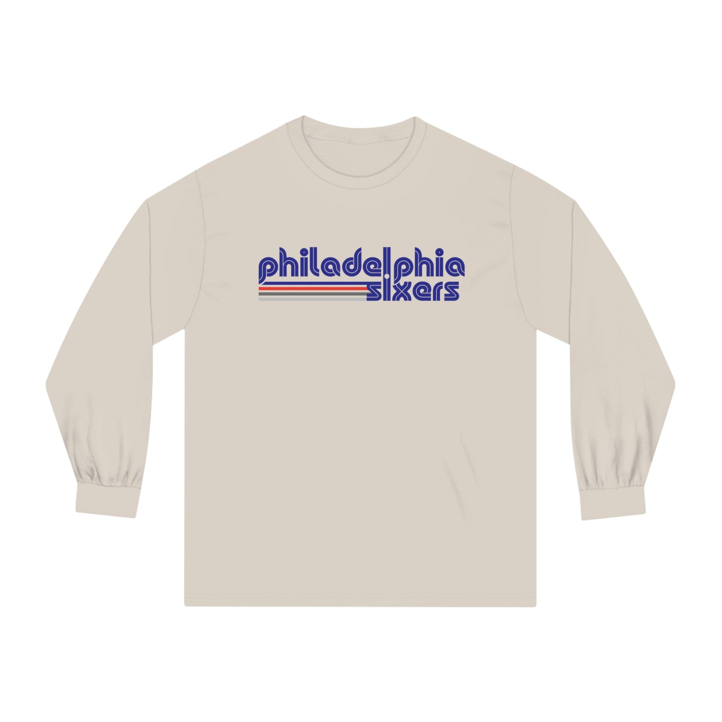 Philadelphia 76ers Shirt Mens Womens Unisex Classic Long Sleeve T-Shirt