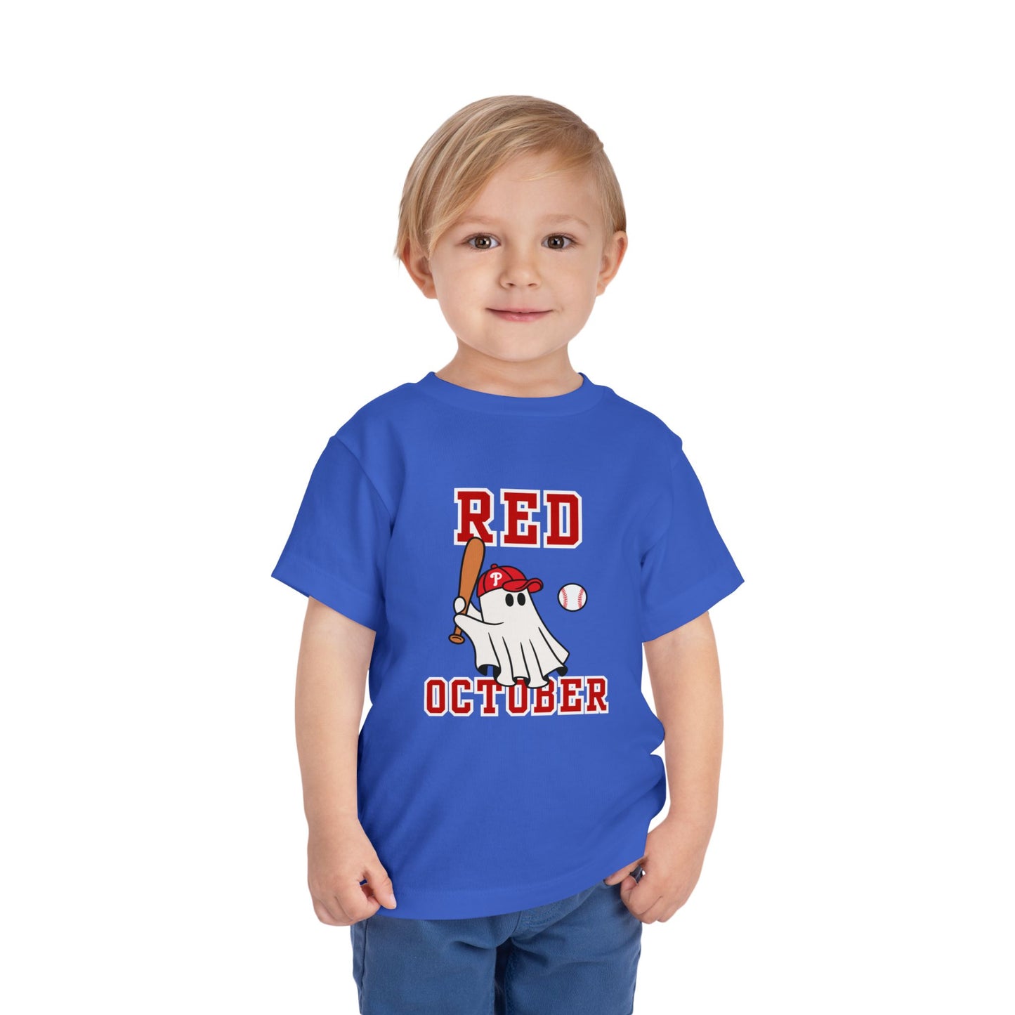 Phillies Red October Toddler Shirt Kids Boys Girls Short Sleeve Tee 2T - 5T
