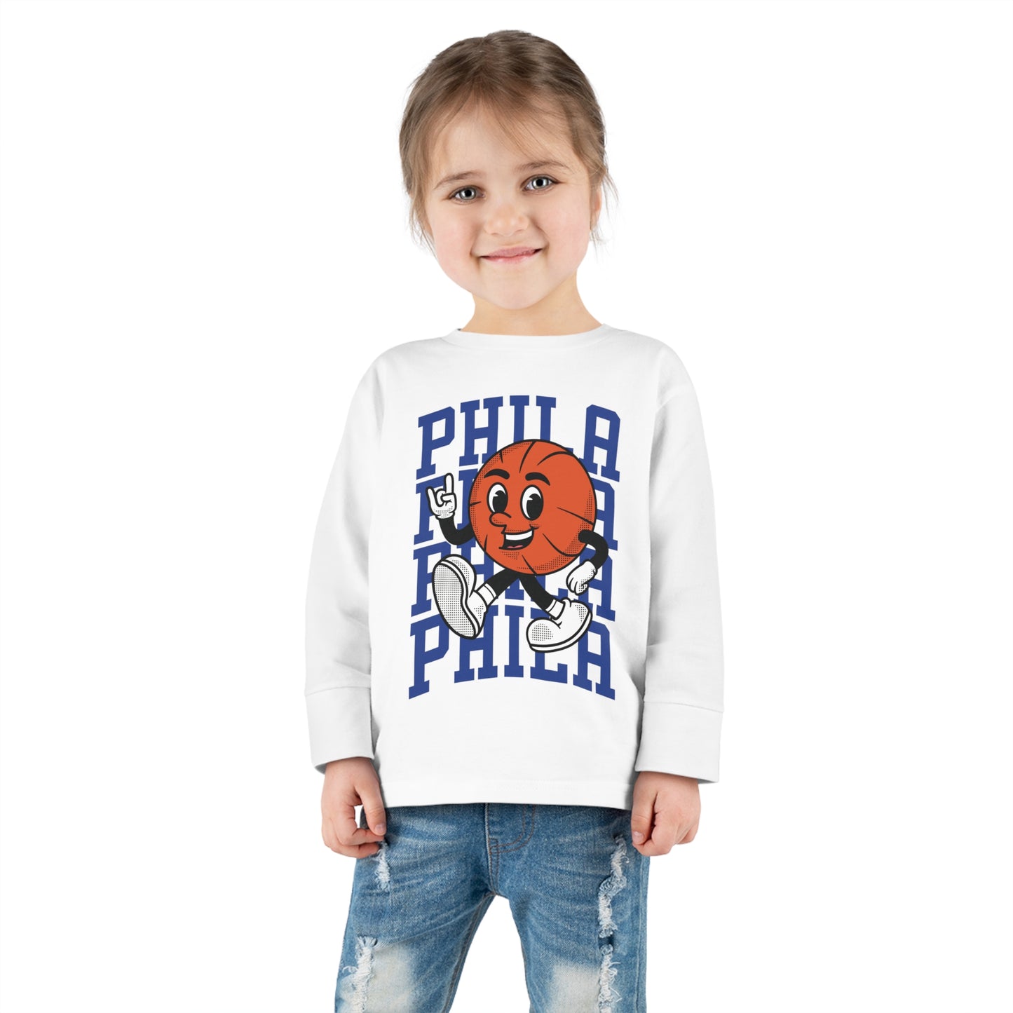 Toddler 76ers Shirt Philadelphia Sixers Kids Sweatshirt Boys Girls Christmas Philly Fan Gift Ten Seventy Sixers Childrens Long Sleeve Tee