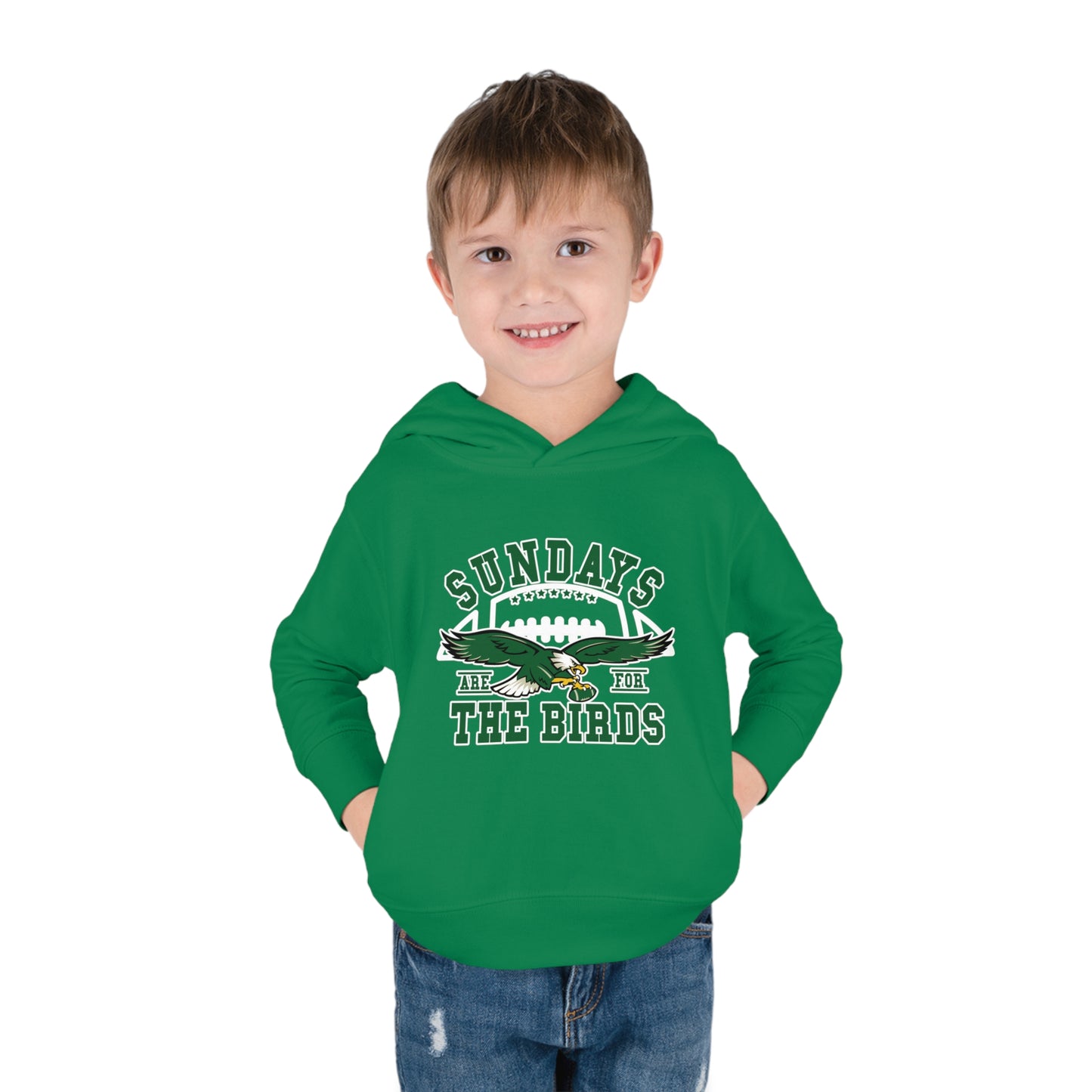 Philadelphia Eagles Toddler Sweatshirt Kids Hoodie Mickey Minnie Mouse Pullover Fleece Hooded Sweat Shirt