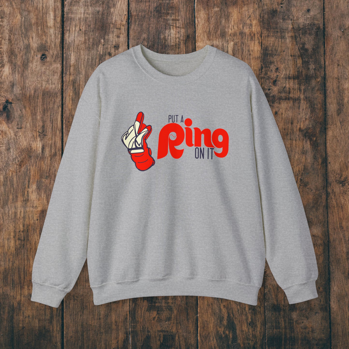 Phillies Castellanos Sweatshirt Put A Ring On It NLCS Philadelphia Red October Dancing Our Own Womens Mens Philly Gift Crewneck Hoodie