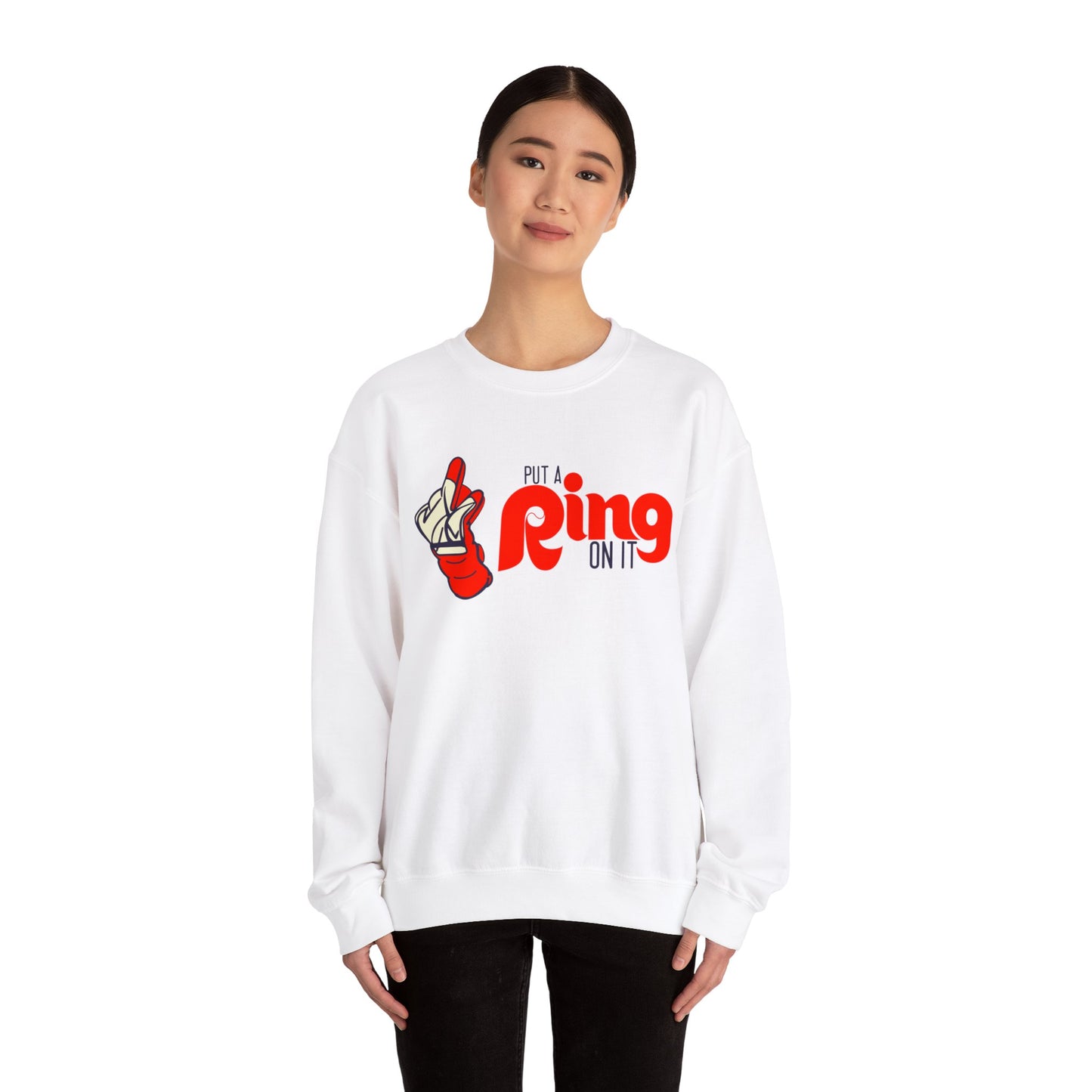 Phillies Castellanos Sweatshirt Put A Ring On It NLCS Philadelphia Red October Dancing Our Own Womens Mens Philly Gift Crewneck Hoodie