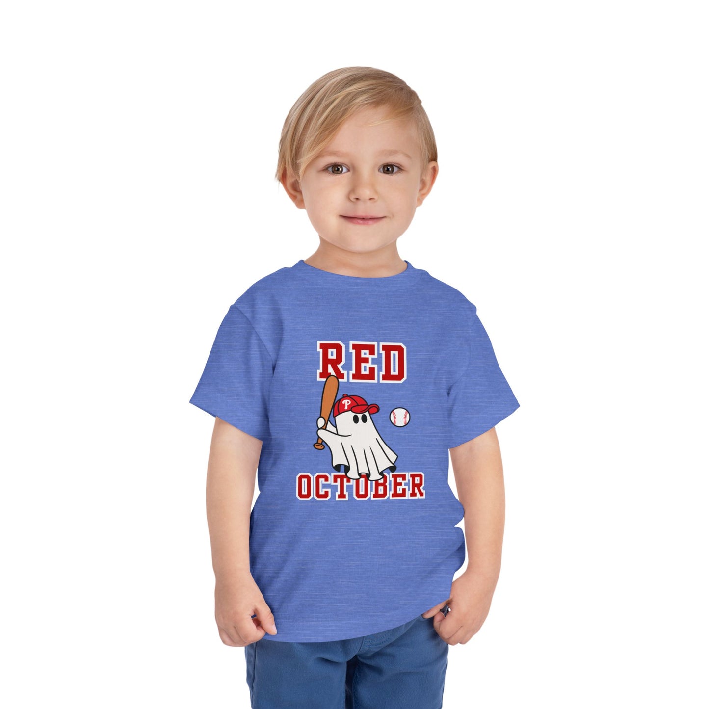 Phillies Red October Toddler Shirt Kids Boys Girls Short Sleeve Tee 2T - 5T