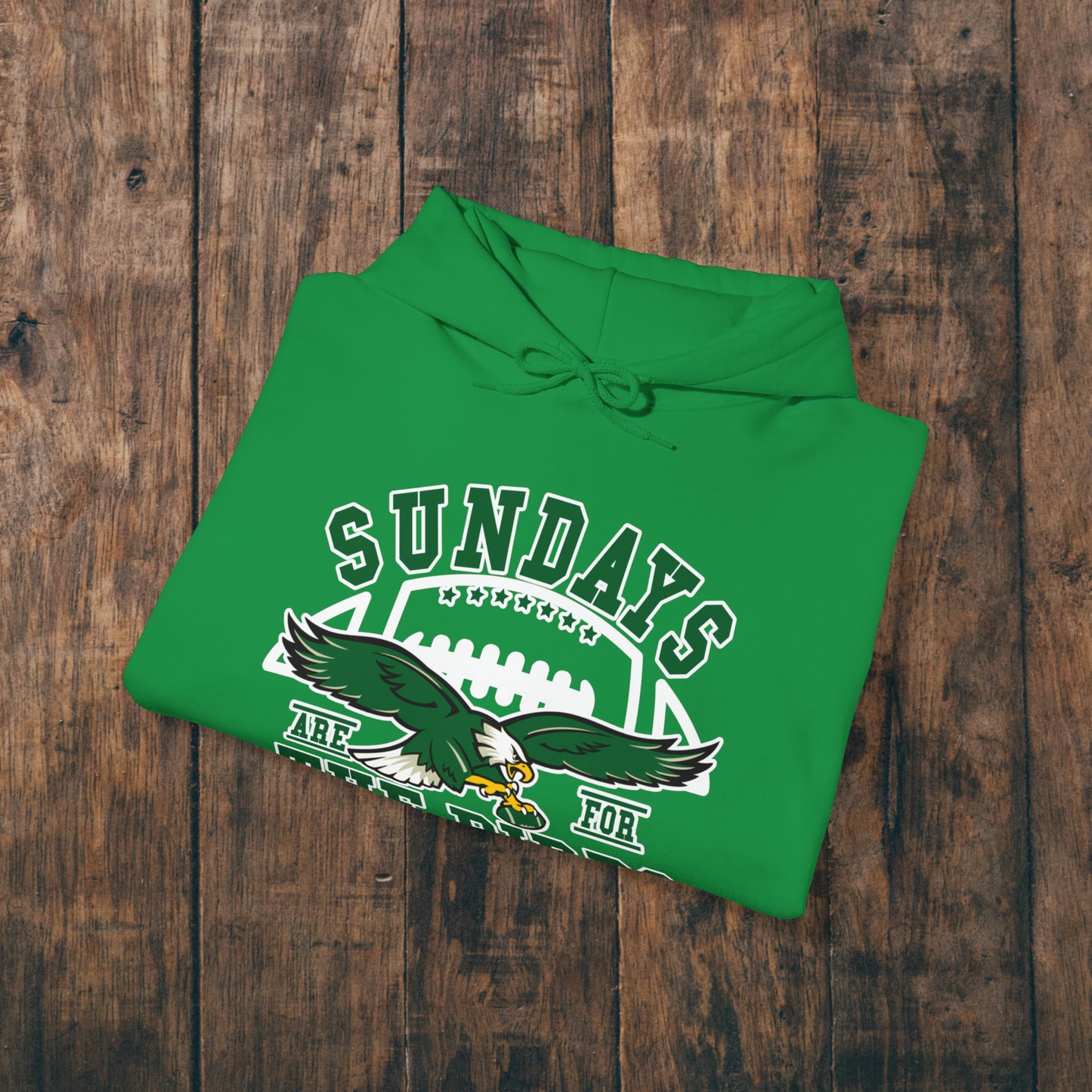 Philadelphia Eagles Football Sweatshirt Hoodie Vintage 1933 Kelly Green Mens Womens Fall Philly Sunday Fan Christmas Gift Hooded Sweat Shirt