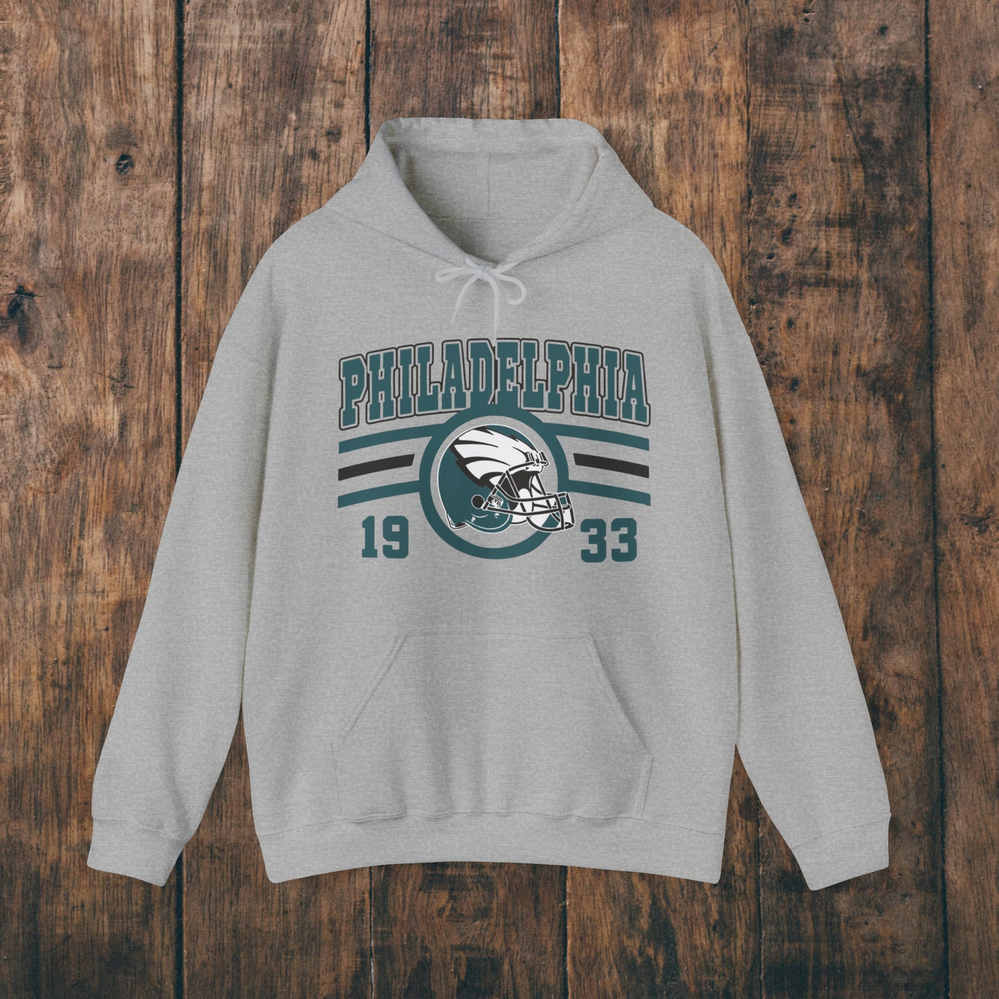Philadelphia Eagles Football Hoodie Sweatshirt Vintage 1933 Kelly Green Mens Womens Fall Philly Eagle Fan Christmas Gift Hooded Sweat Shirt
