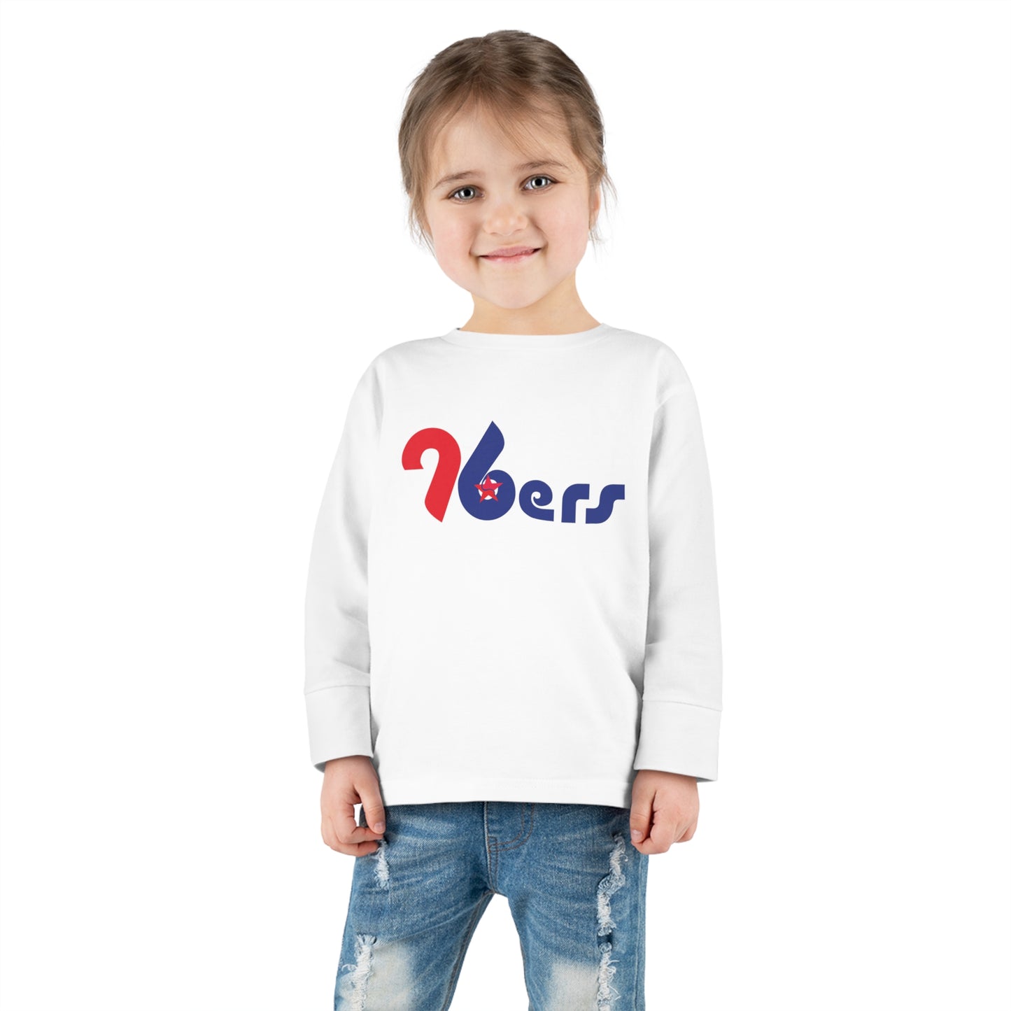 Toddler 76ers Shirt Philadelphia Sixers Kids Sweatshirt Christmas Philly Fan Gift Boy Girls Childrens Long Sleeve Tee