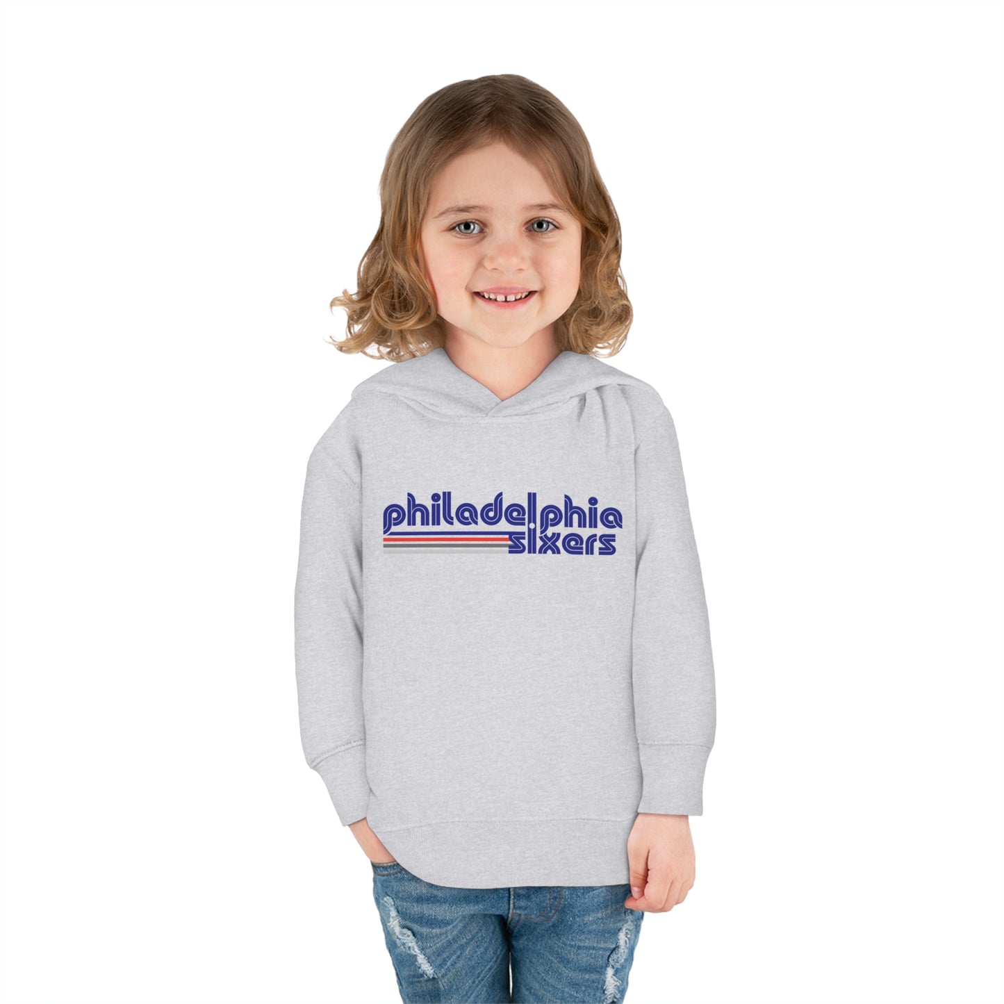 Philadelphia 76ers Toddler Sweatshirt Kids Hoodie Philly Sixers Basketball Shirt Girls Boys Christmas Gift Fleece Hooded Sweat Shirt