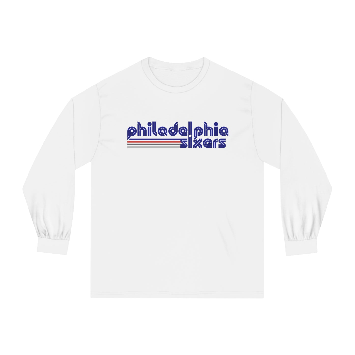 Philadelphia 76ers Shirt Mens Womens Unisex Classic Long Sleeve T-Shirt