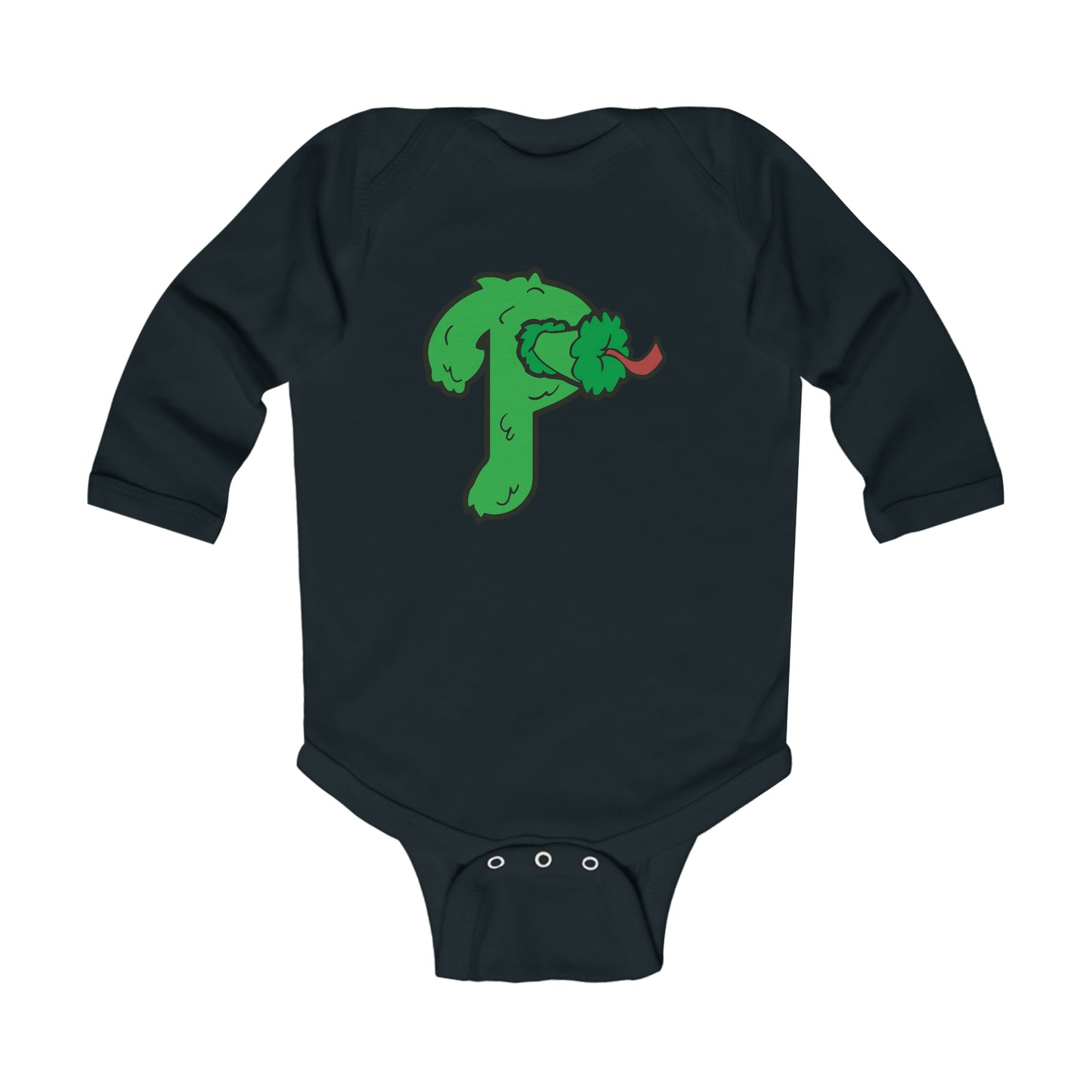Phillies Phanatic P Baby Onesie Philadelphia Philly Fan Baby Shower Christmas Gift Body Newborn 18 Months Suit Infant Long Sleeve Bodysuit