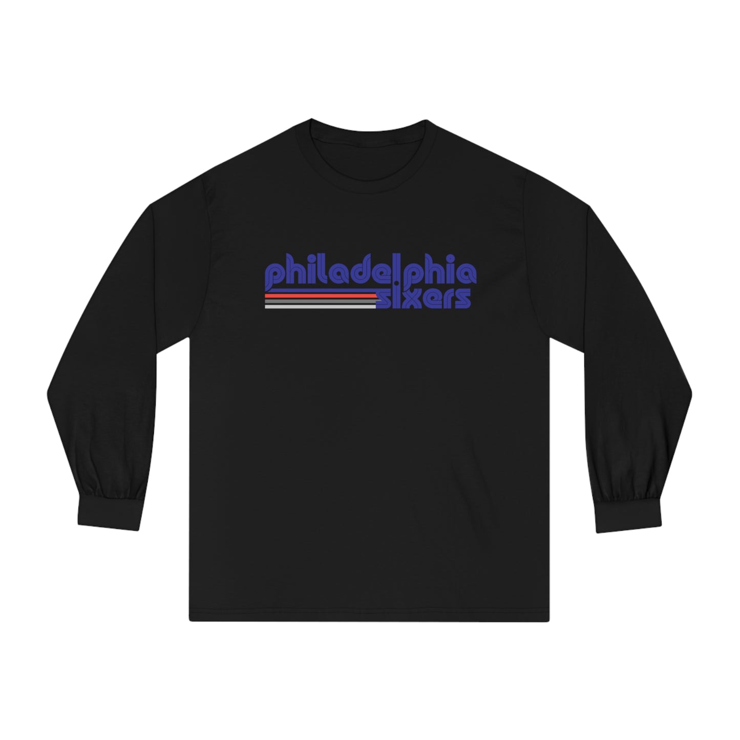 Philadelphia 76ers Shirt Mens Womens Unisex Classic Long Sleeve T-Shirt