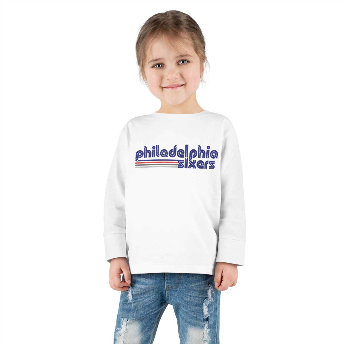 Toddler 76ers Shirt Philadelphia Sixers Kids Sweatshirt Christmas Philly Fan Gift Boy Girls Childrens Long Sleeve Tee