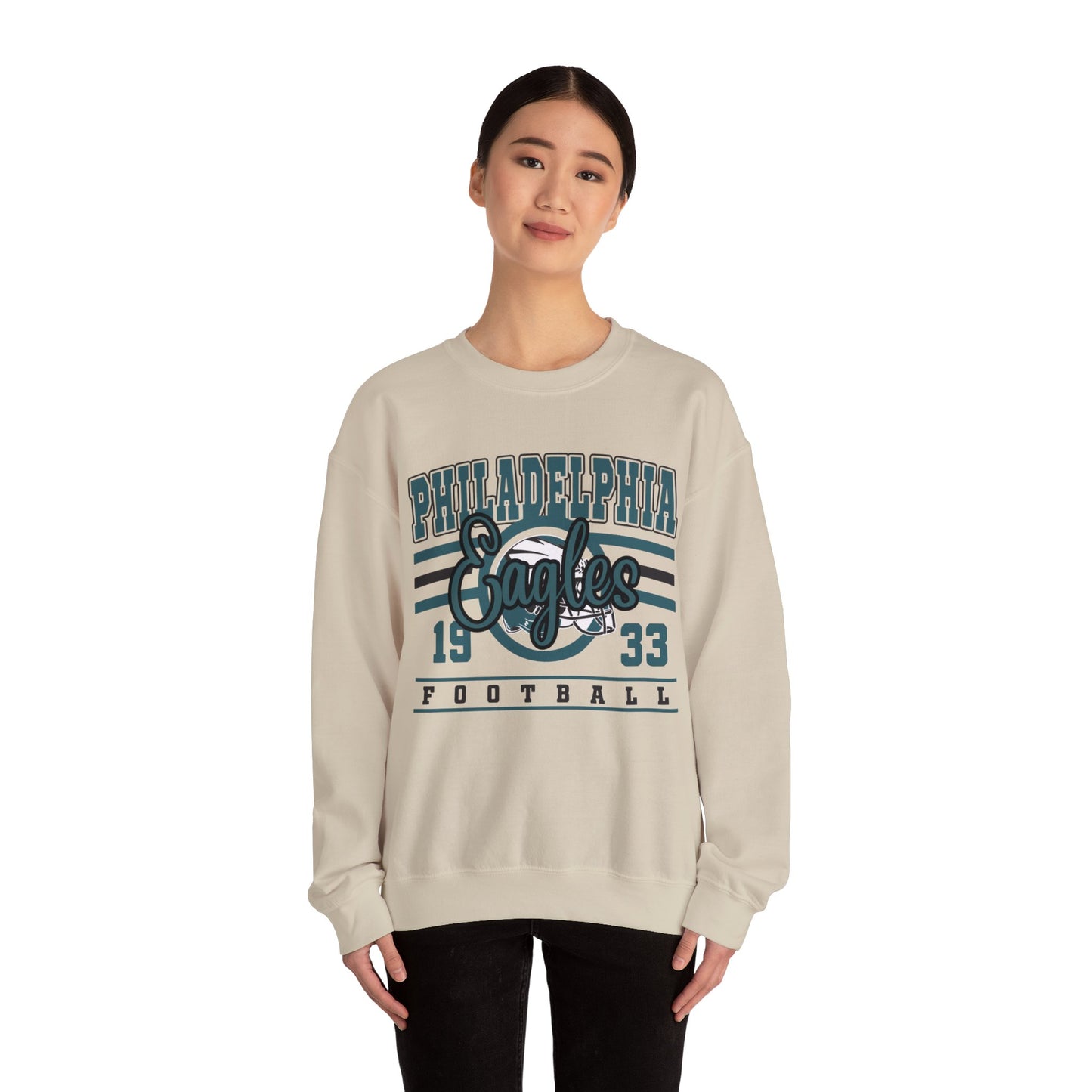 Philadelphia Eagles Sweatshirt Womens Mens Vintage 1933 Philly Eagle Fan Christmas Gift Hoodie Bird Gang Football Crewneck Sweat Shirt