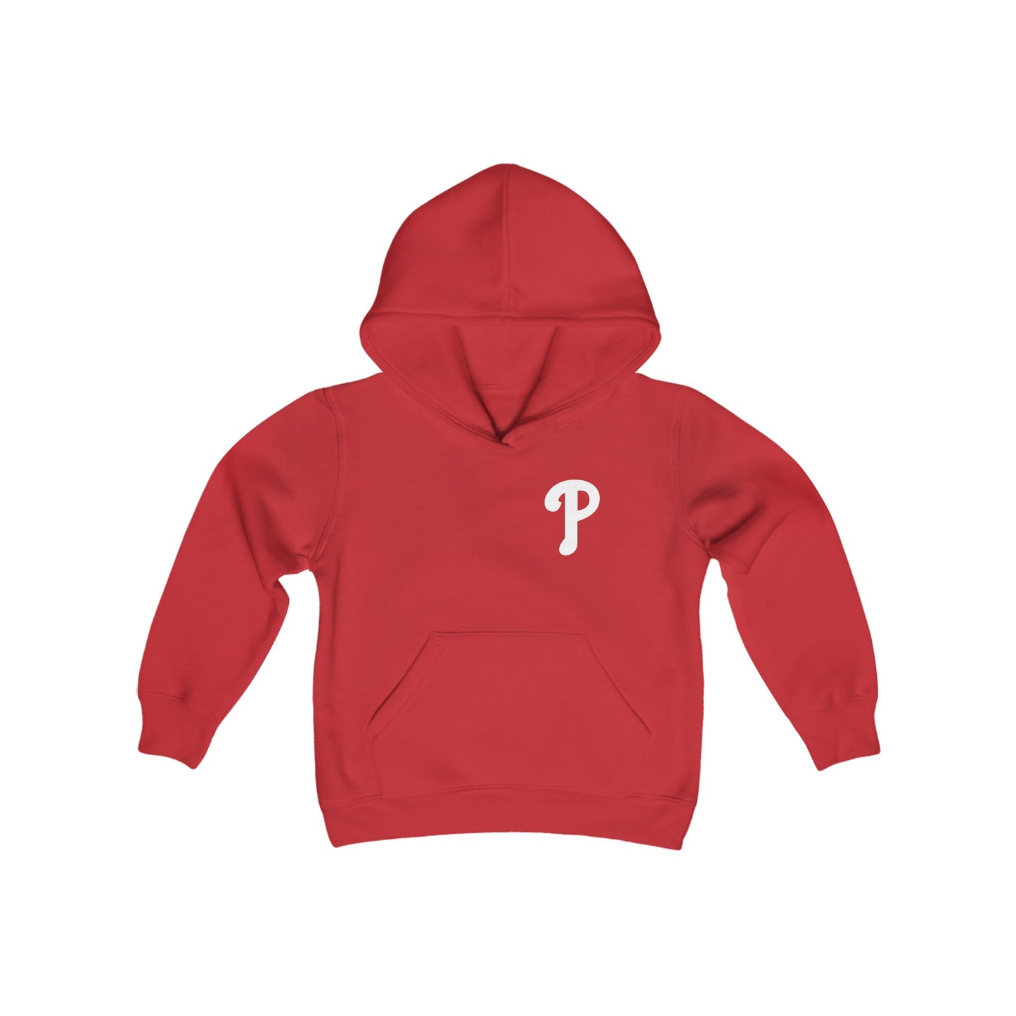 Kids Phillies Red October Front and Back Hooded Sweatshirt Boys Girls Youth Hoodie