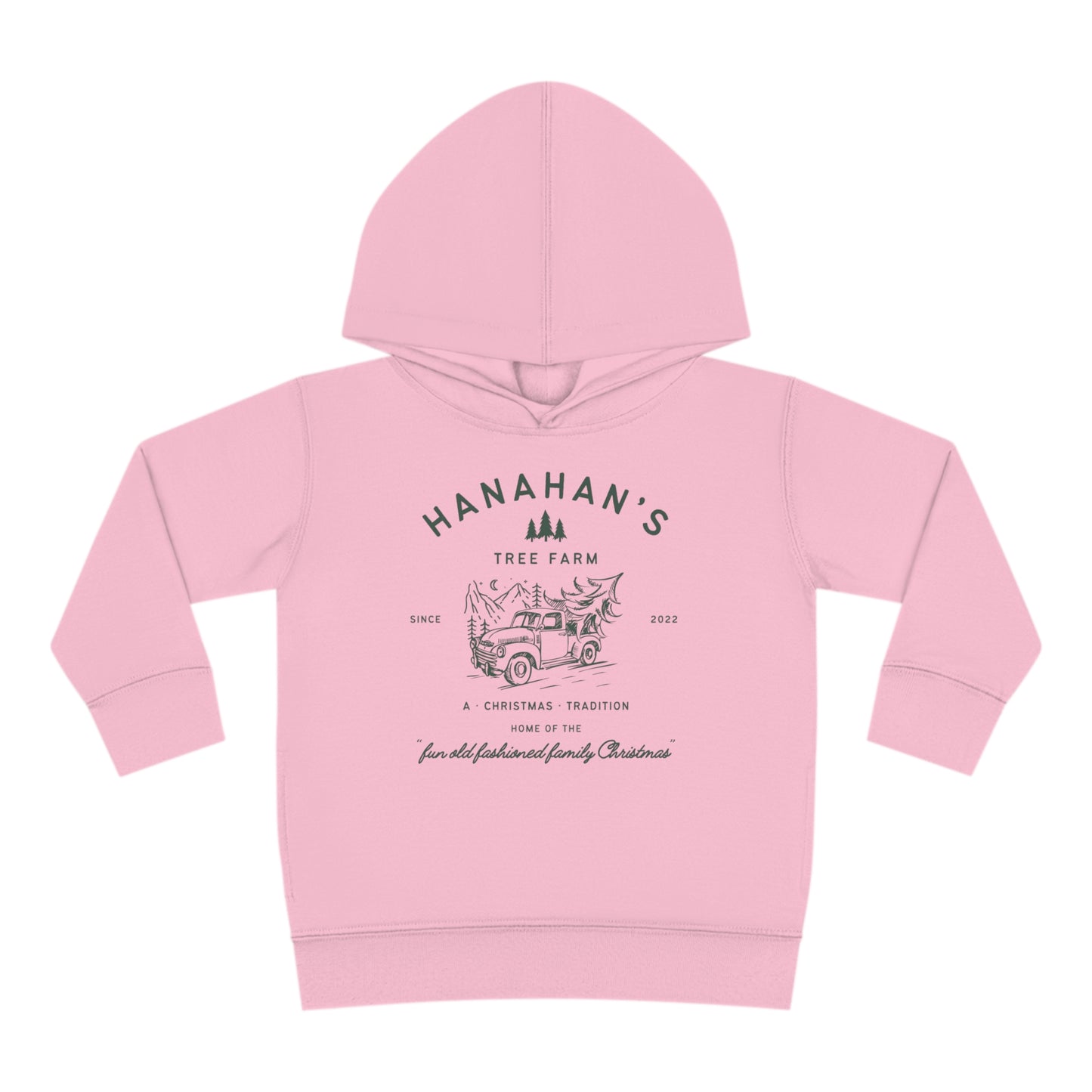 Personalized Family Tree Farm Toddler Sweatshirt Custom Name Family Matching Mom Dad Kids Toddler Pullover Fleece Hoodie