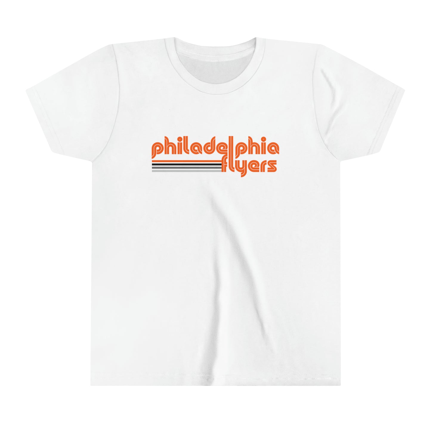 Flyers Shirt Kids Philadelphia Fly Guys Boys Girls Christmas Philly Fan Gift Ten Seventy Hockey Orange Childrens Tee Youth Short Sleeve Tee