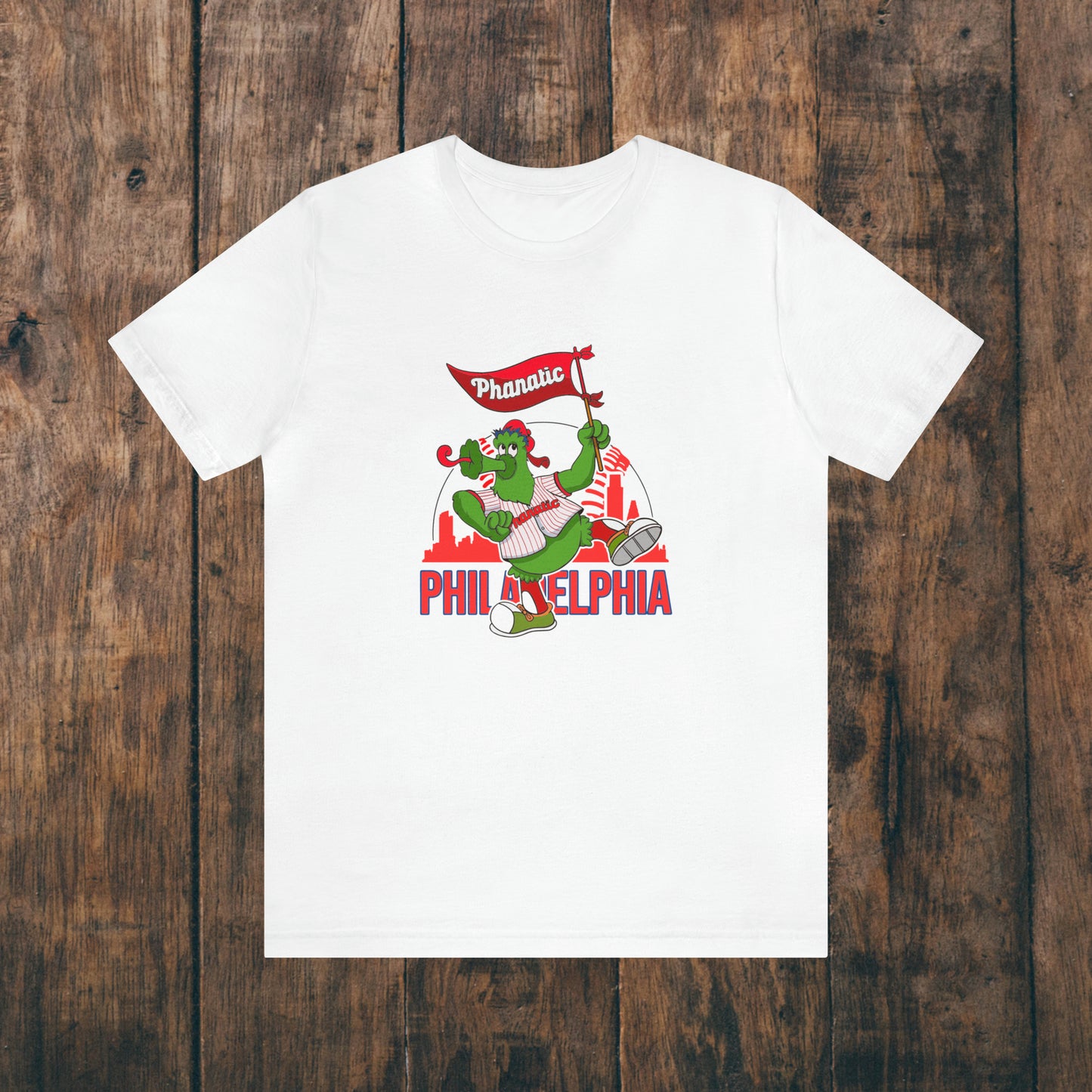 Phillies Phanatic Shirt Express Shipping Philadelphia Philly Baseball T-Shirt Gift Womens Mens Jersey Cotton Tee Shirt