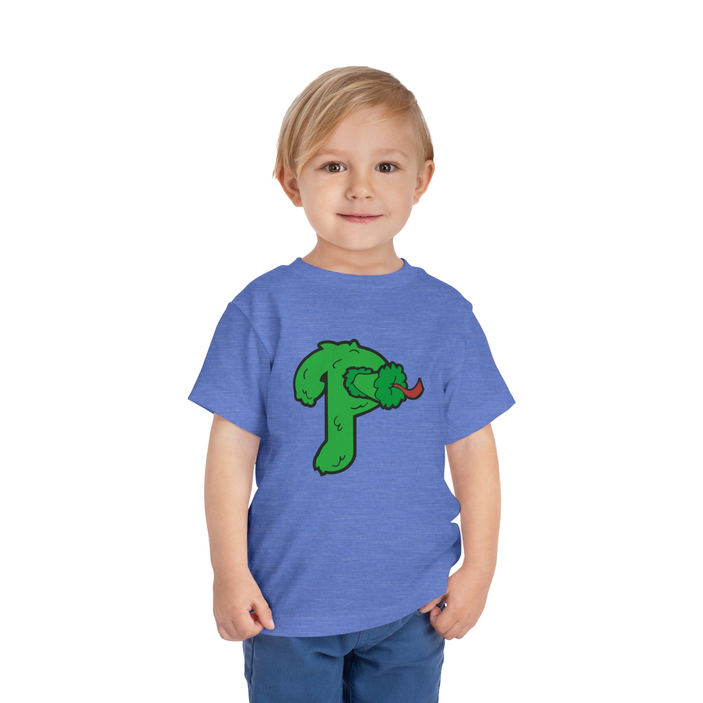 Phanatic P Toddler Phillies Boys Girls Family Matching Short Sleeve Tee