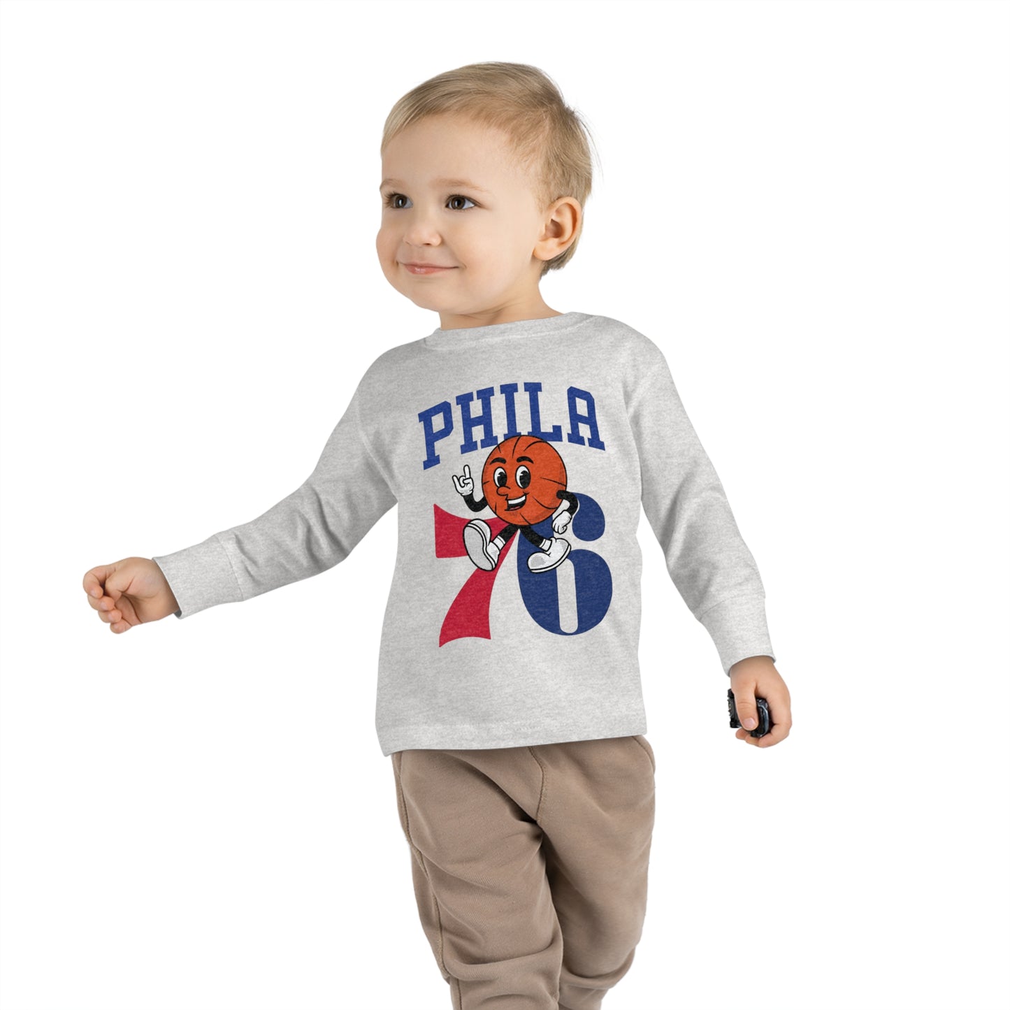 Toddler 76ers Shirt Philadelphia Sixers Kids Sweatshirt Boys Girls Christmas Philly Fan Gift Ten Seventy Sixers Childrens Long Sleeve Tee