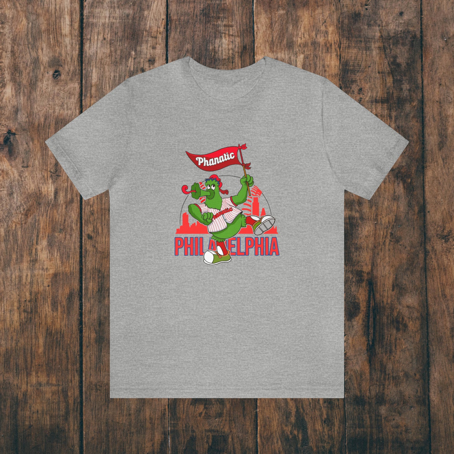 Phillies Phanatic Shirt Express Shipping Philadelphia Philly Baseball T-Shirt Gift Womens Mens Jersey Cotton Tee Shirt