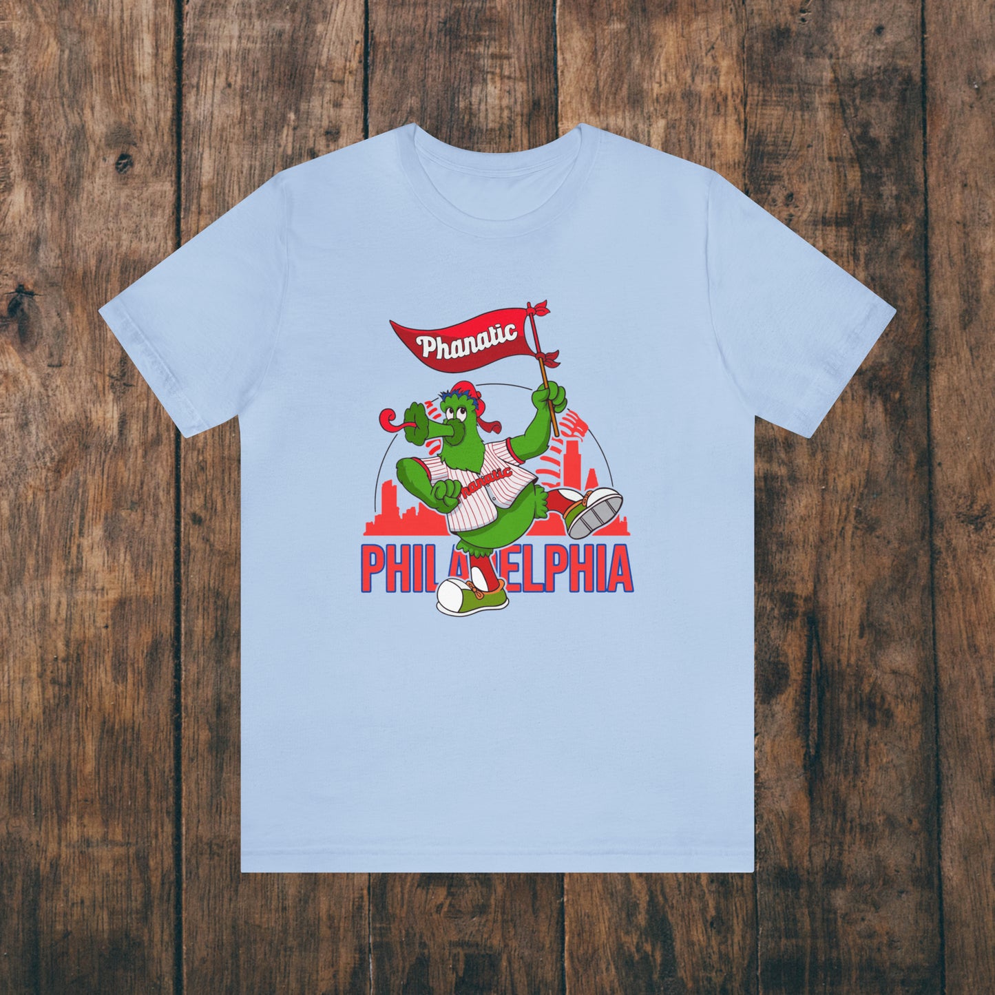 Philadelphia Phillies Phanatic Shirt Baseball Womens Mens Christmas Gift Philly TShirt Unisex Jersey Short Sleeve Tee