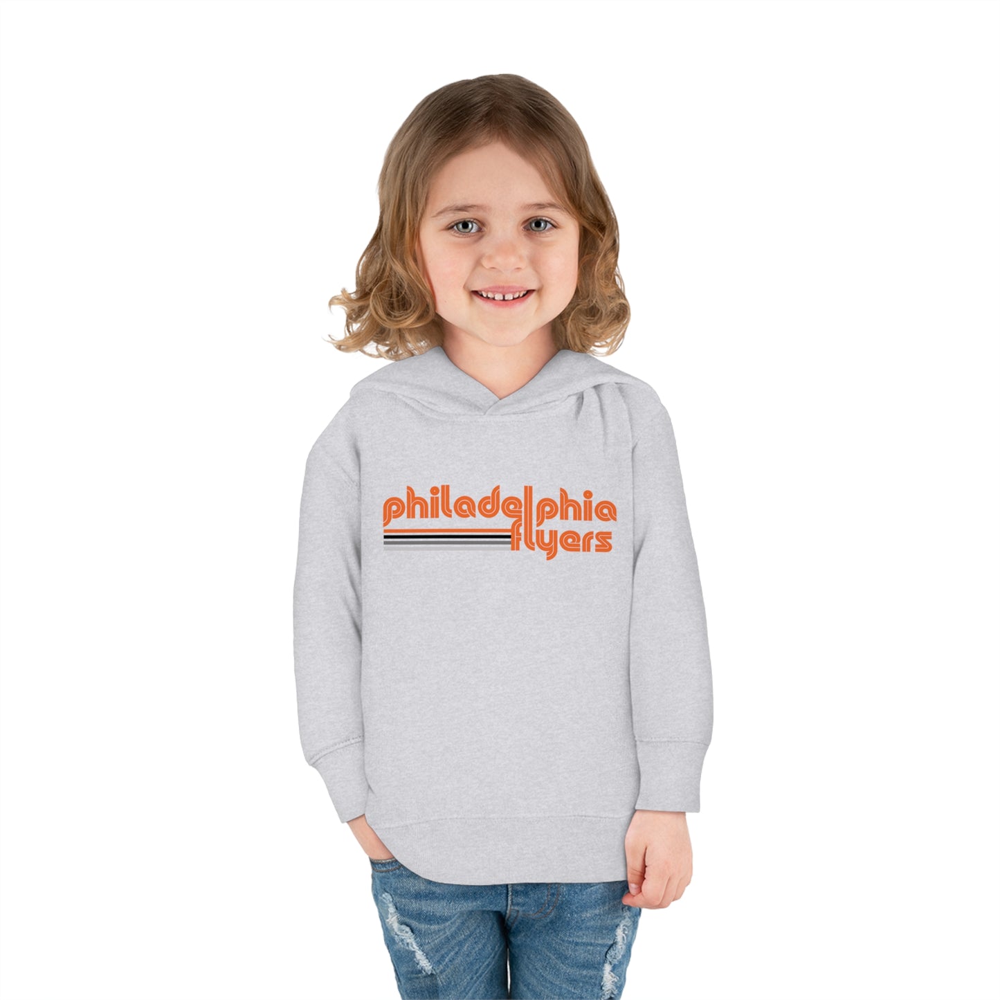 Philadelphia Flyers Toddler Sweatshirt Kids Hoodie Philly Fly Guys Orange Hockey Shirt Girls Boys Christmas Gift Fleece Hooded Sweat Shirt