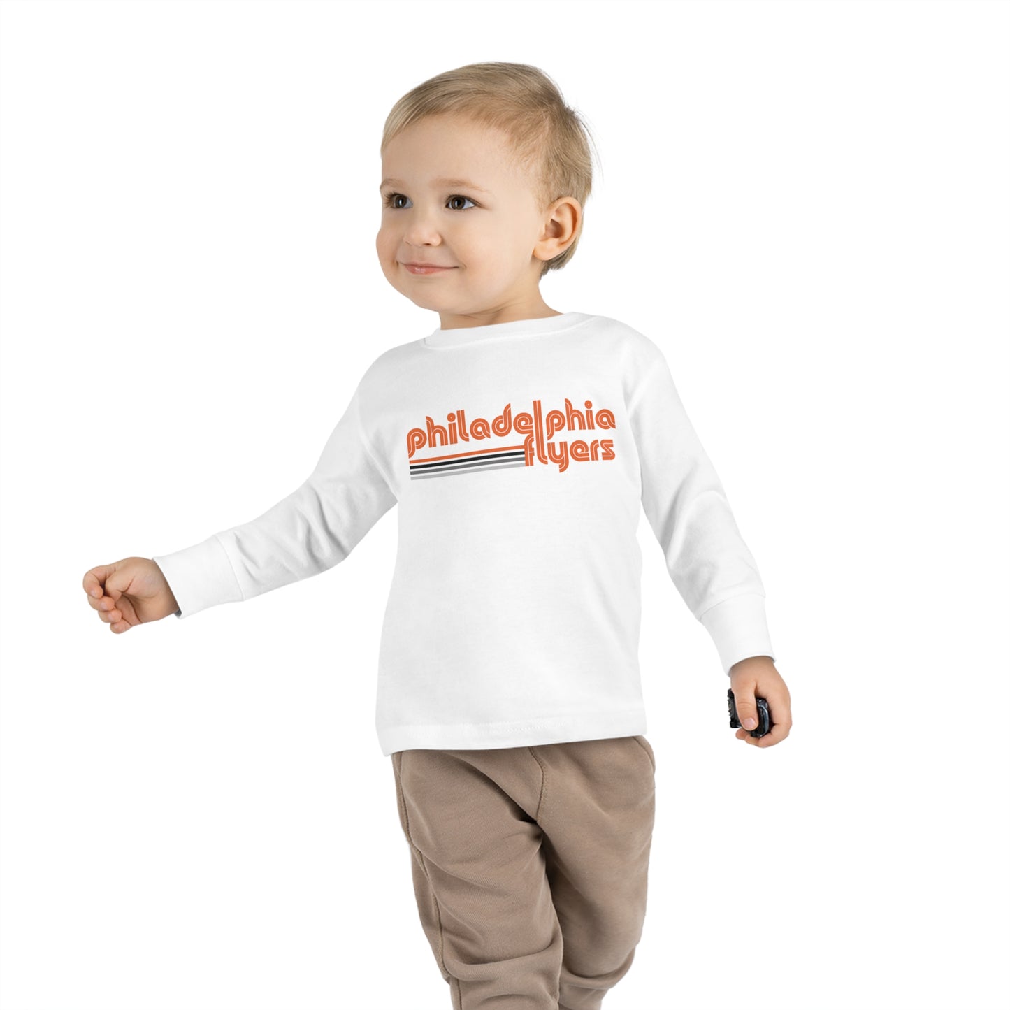 Toddler Flyers Shirt Philadelphia Kids Sweatshirt Boys Girls Christmas Philly Fan Gift Family Matching Retro Childrens Long Sleeve Tee