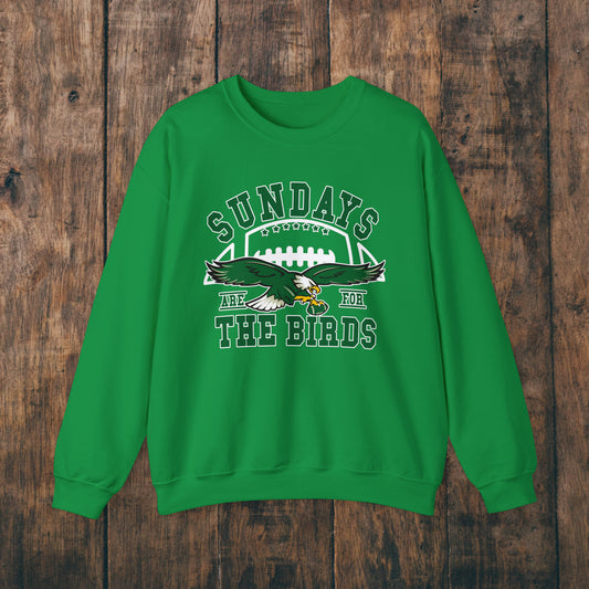 Philadelphia Eagles Sweatshirt Sundays are for the Birds Womens Mens Vintage 1933 Philly Hoodie Bird Gang Football Crewneck Sweat Shirt