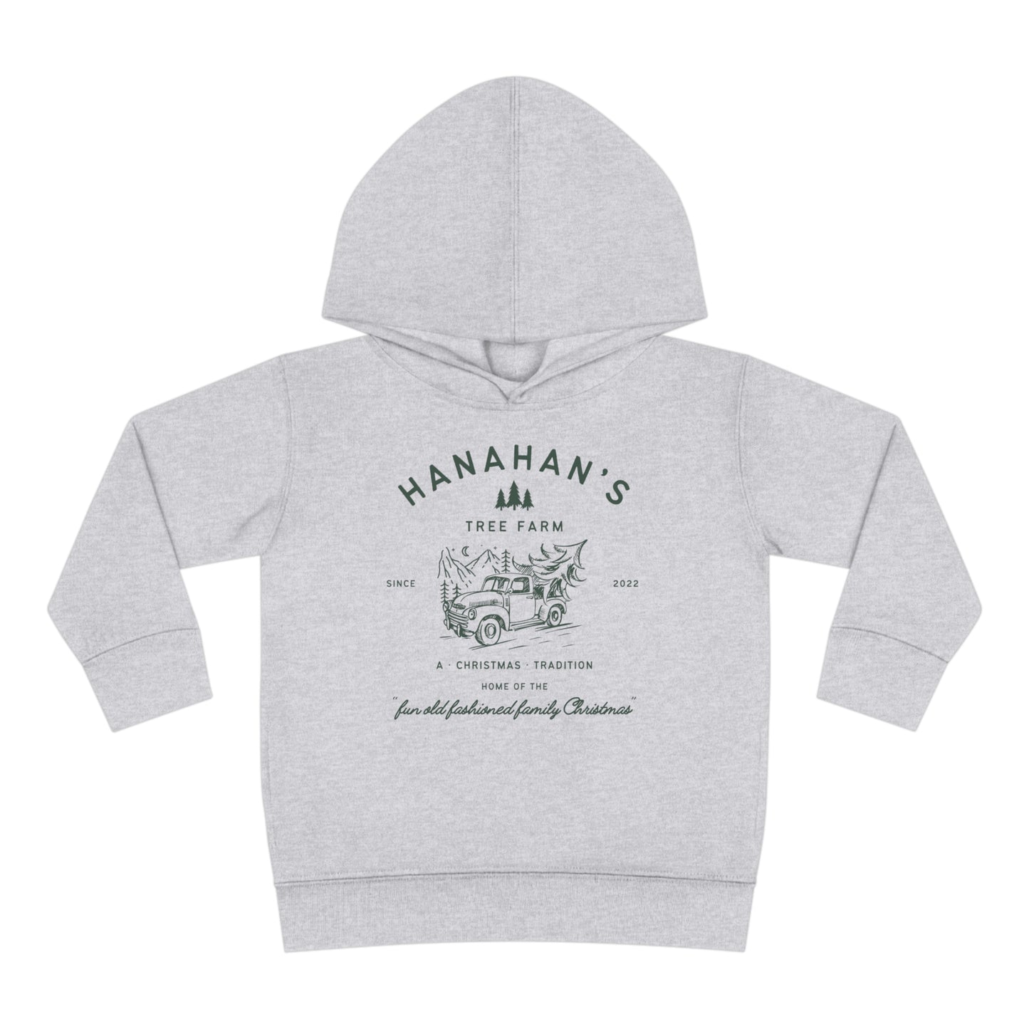 Personalized Family Tree Farm Toddler Sweatshirt Custom Name Family Matching Mom Dad Kids Toddler Pullover Fleece Hoodie