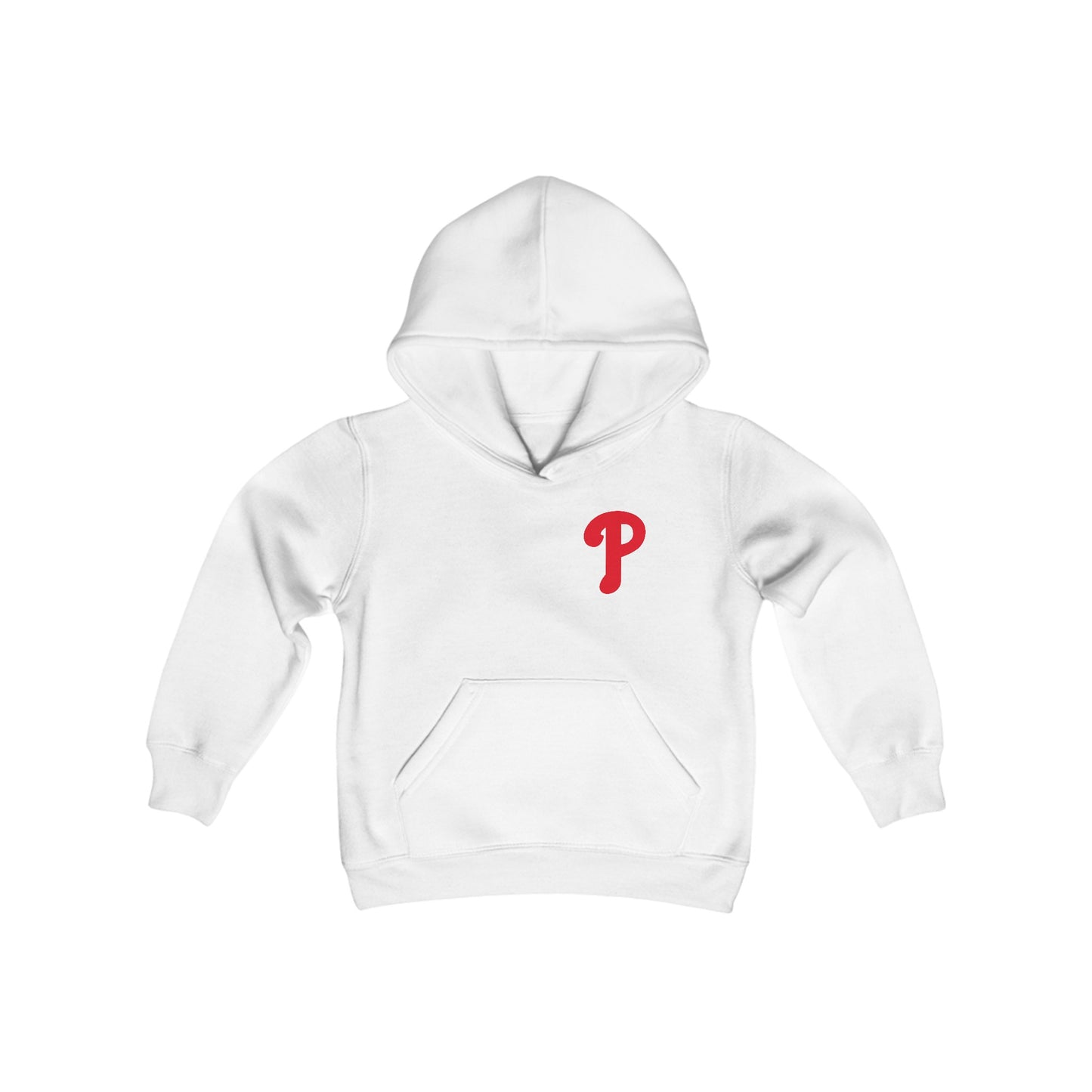 Kids Phillies Red October Front and Back Hooded Sweatshirt Boys Girls Youth Hoodie