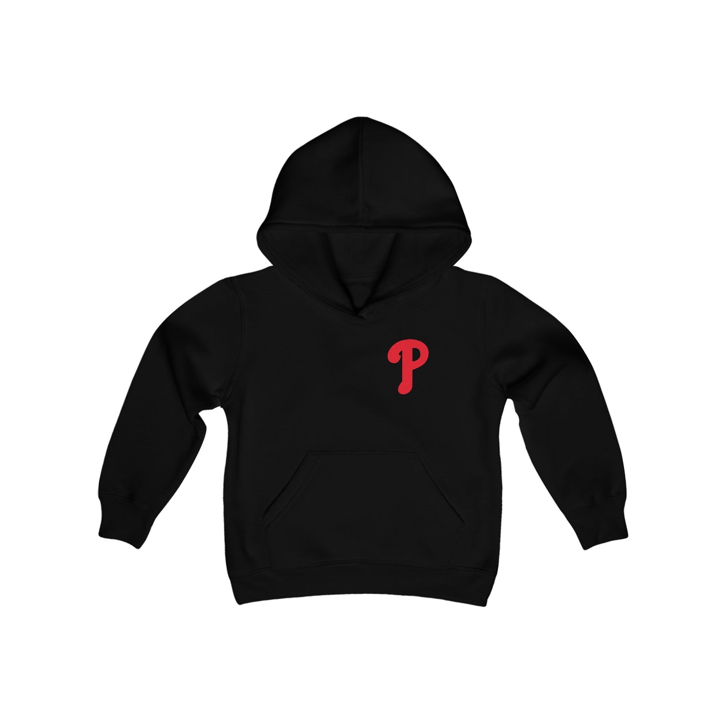 Kids Phillies Red October Front and Back Hooded Sweatshirt Boys Girls Youth Hoodie