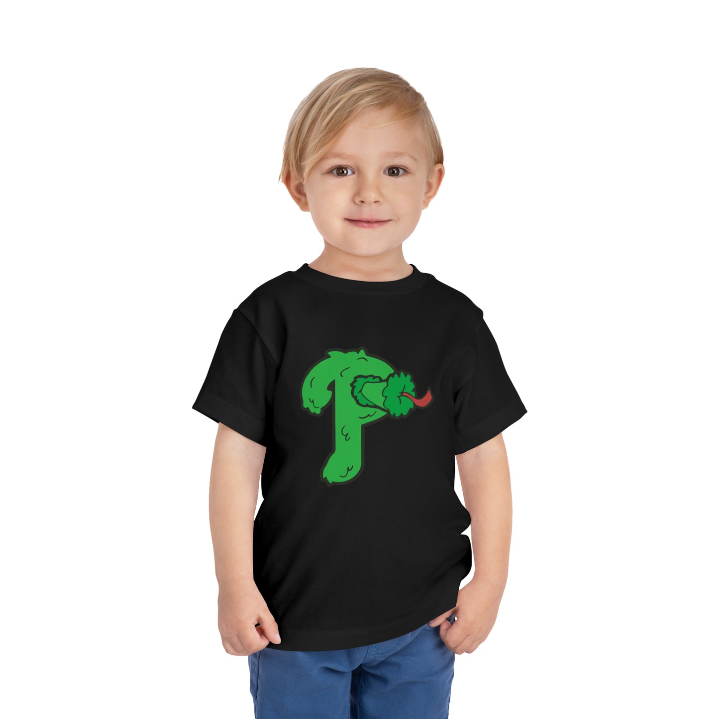 Phanatic P Toddler Phillies Boys Girls Family Matching Short Sleeve Tee