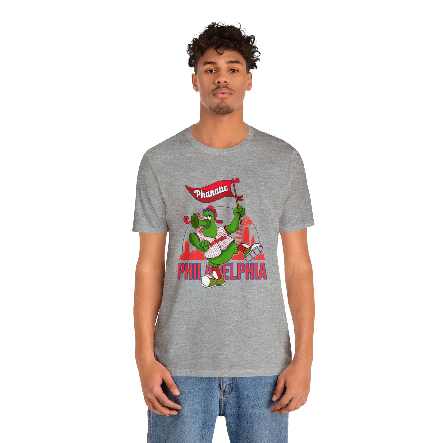 Philadelphia Phillies Phanatic Shirt Baseball Womens Mens Christmas Gift Philly TShirt Unisex Jersey Short Sleeve Tee
