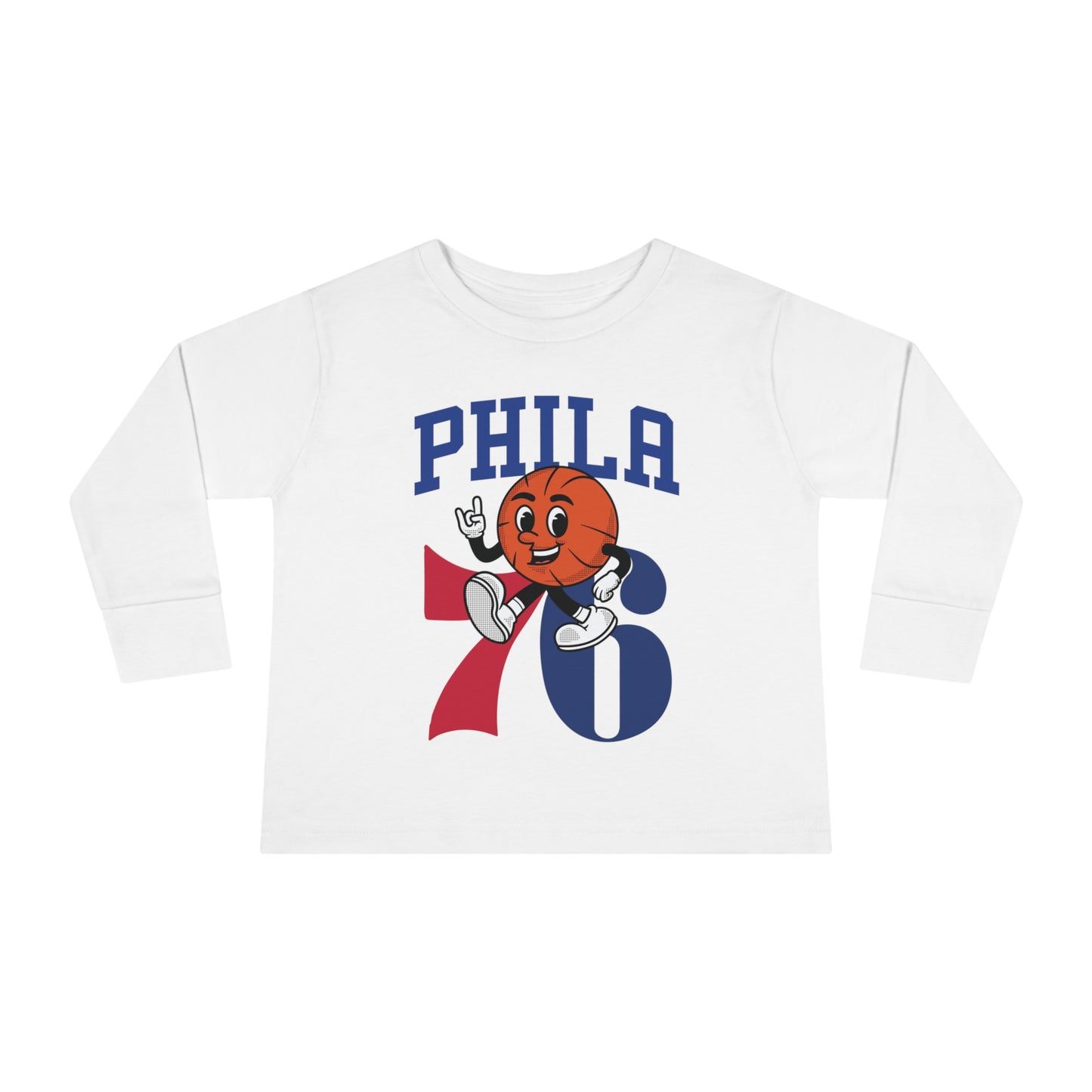Toddler 76ers Shirt Philadelphia Sixers Kids Sweatshirt Boys Girls Christmas Philly Fan Gift Ten Seventy Sixers Childrens Long Sleeve Tee
