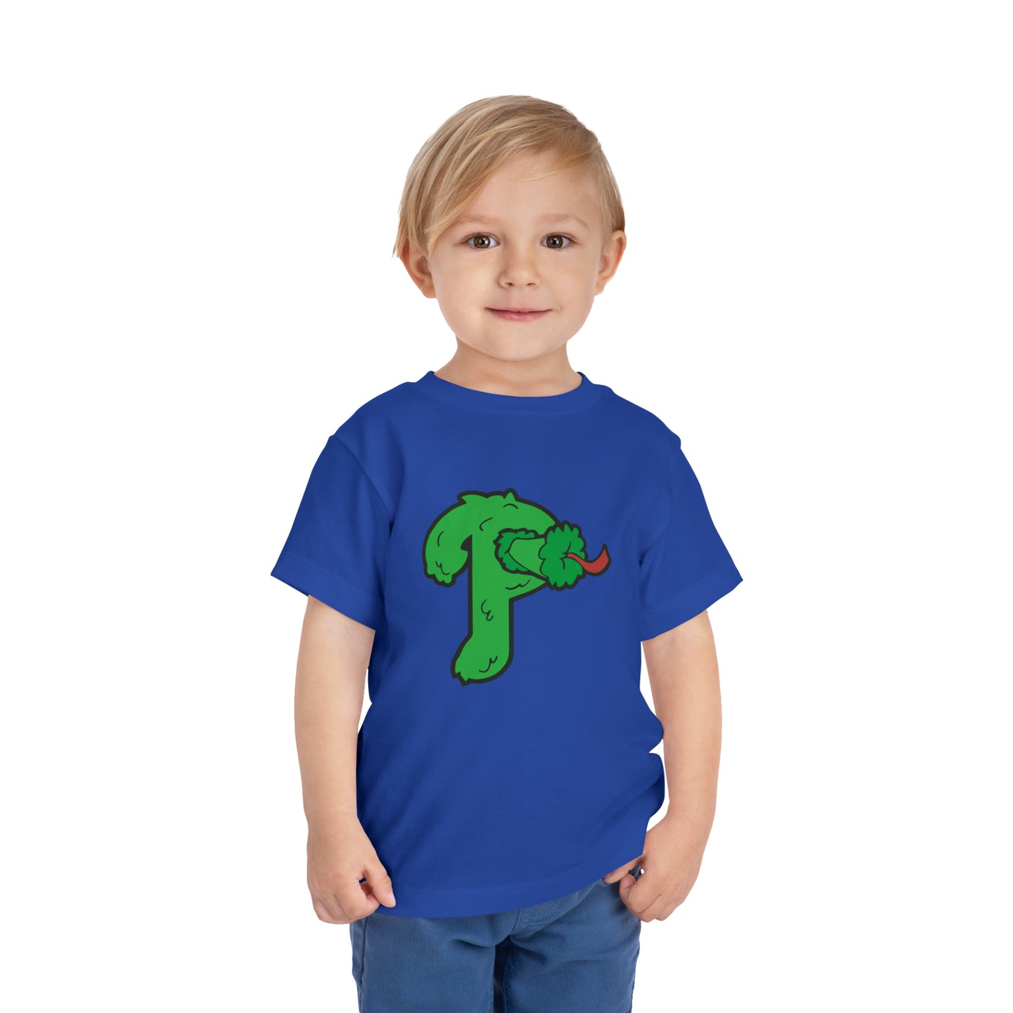 Phanatic P Toddler Phillies Boys Girls Family Matching Short Sleeve Tee