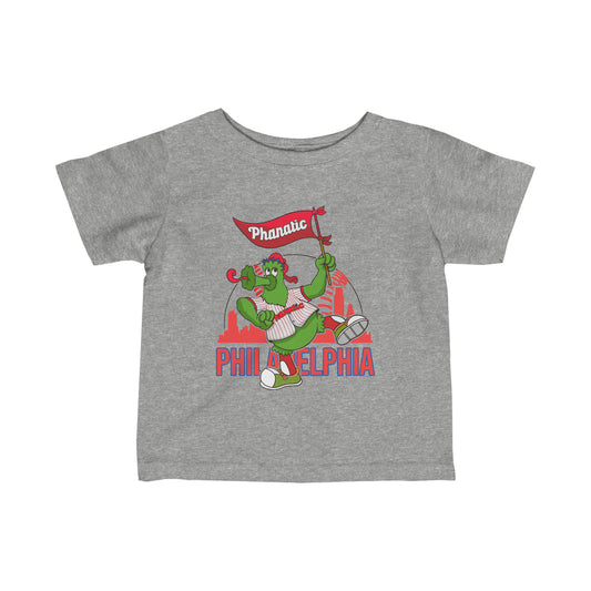 Phillies Phanatic Baby Shirt Philadelphia Philly Toddler Family Matching Mama Mommy and Me Short Sleeve T-Shirt