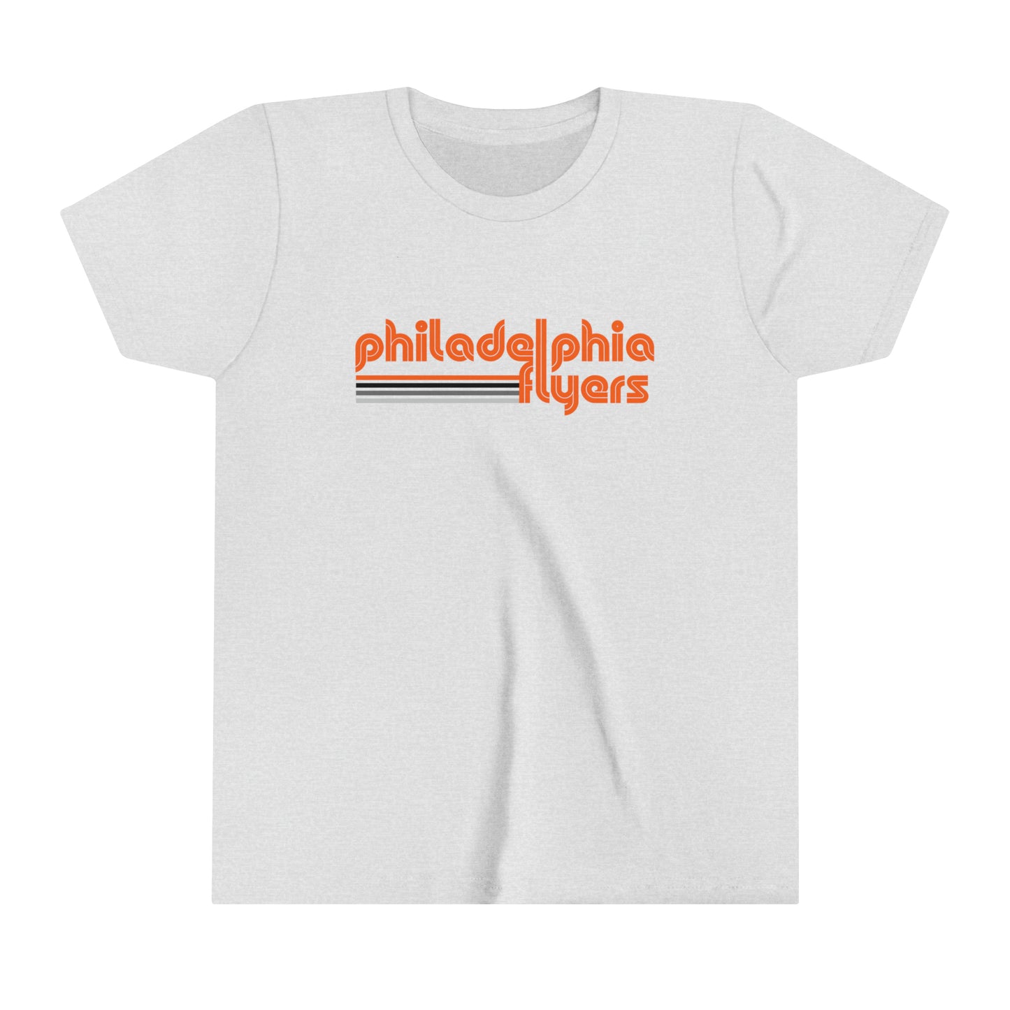 Flyers Shirt Kids Philadelphia Fly Guys Boys Girls Christmas Philly Fan Gift Ten Seventy Hockey Orange Childrens Tee Youth Short Sleeve Tee