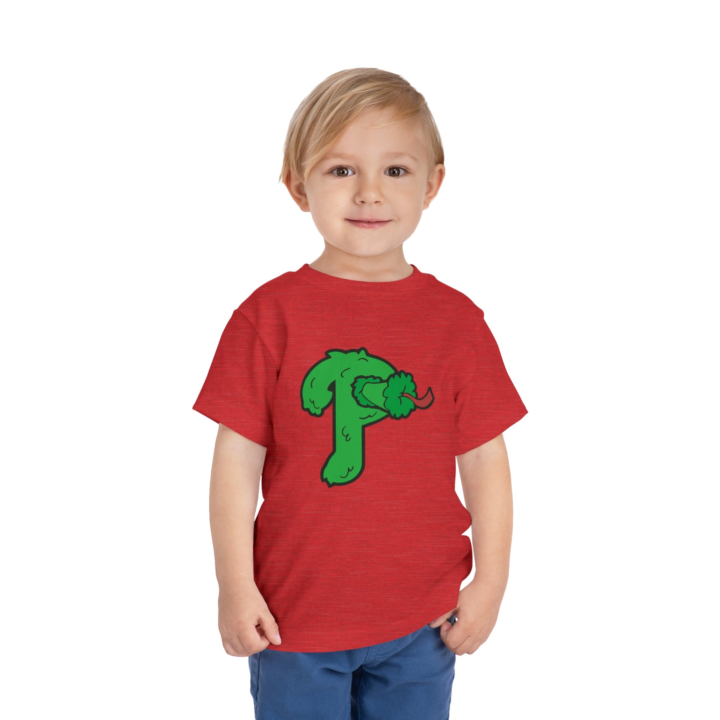 Phanatic P Toddler Phillies Boys Girls Family Matching Short Sleeve Tee