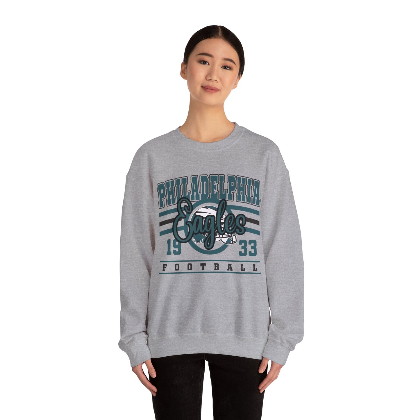 Philadelphia Eagles Sweatshirt Womens Mens Vintage 1933 Philly Eagle Fan Christmas Gift Hoodie Bird Gang Football Crewneck Sweat Shirt