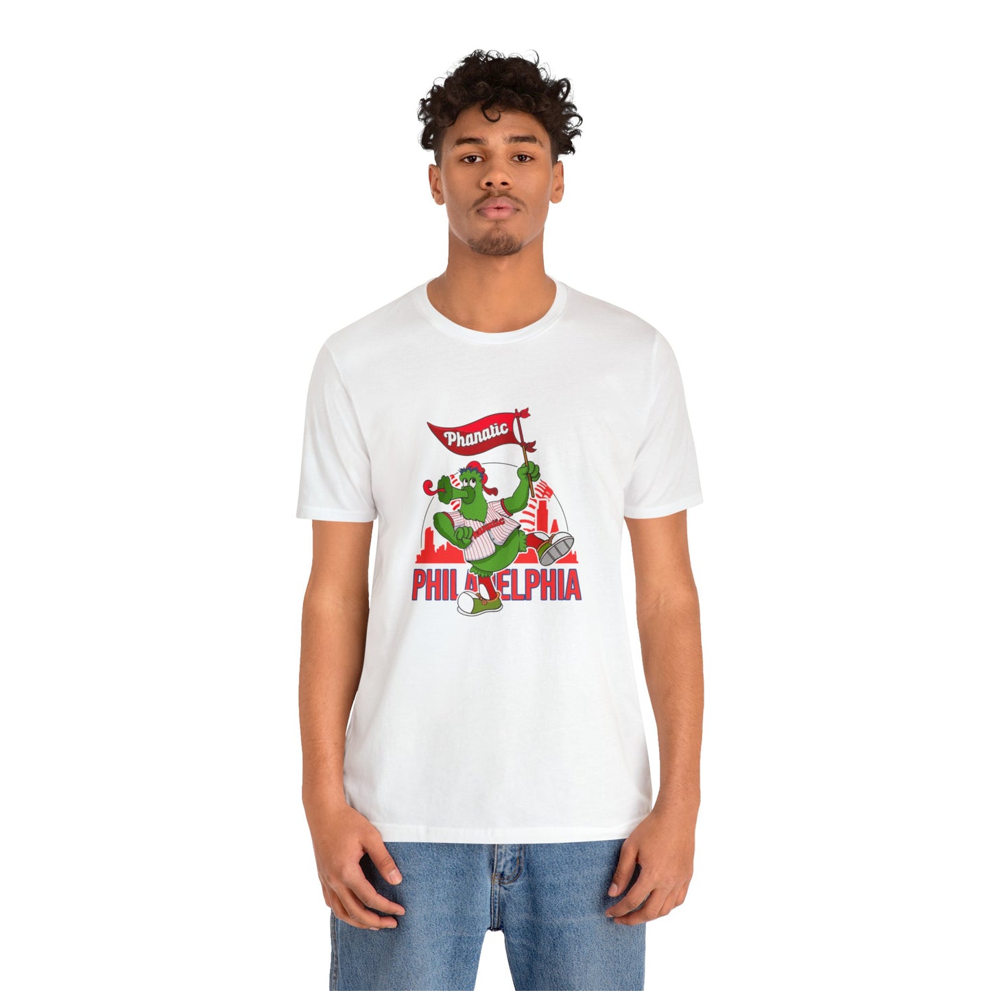 Phillies Phanatic Shirt Express Shipping Philadelphia Philly Baseball T-Shirt Gift Womens Mens Jersey Cotton Tee Shirt