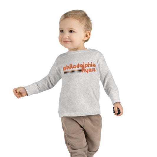 Toddler Flyers Shirt Philadelphia Kids Sweatshirt Boys Girls Christmas Philly Fan Gift Family Matching Retro Childrens Long Sleeve Tee