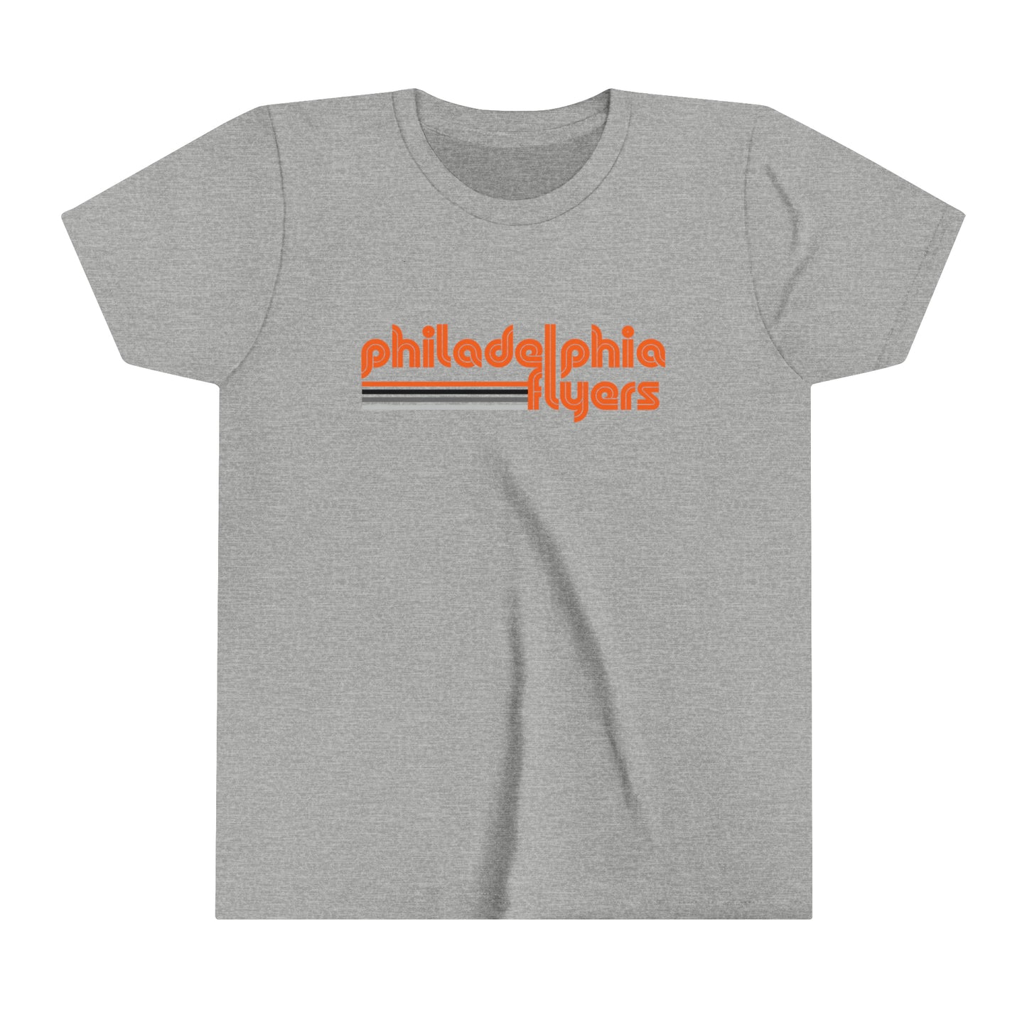 Flyers Shirt Kids Philadelphia Fly Guys Boys Girls Christmas Philly Fan Gift Ten Seventy Hockey Orange Childrens Tee Youth Short Sleeve Tee